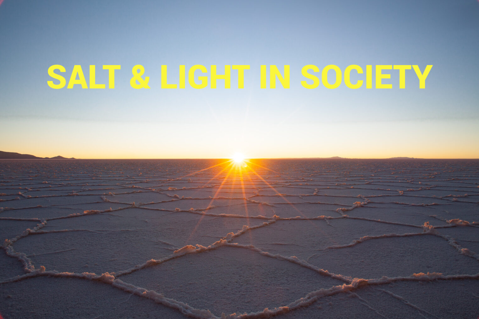 SALT AND LIGHT IN SOCIETY (Gospel & Justice) _ KON ONN SEIN